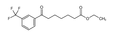 乙基7-氧代-7-[3-(三氟甲基)苯基]庚酸酯