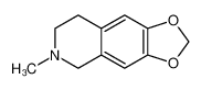 6-methyl-7,8-dihydro-5H-[1,3]dioxolo[4,5-g]isoquinoline 494-55-3