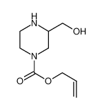 prop-2-enyl 3-(hydroxymethyl)piperazine-1-carboxylate 885275-39-8