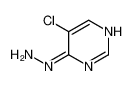 4(1H)-Pyrimidinone, 5-chloro-, hydrazone (9CI) 122082-97-7