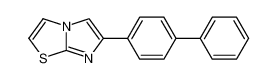6-(4-phenylphenyl)imidazo[2,1-b][1,3]thiazole 7025-31-2