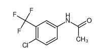 N-[4-chloro-3-(trifluoromethyl)phenyl]acetamide 348-90-3
