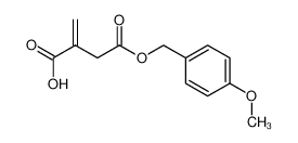 4-[(4-methoxyphenyl)methoxy]-2-methylidene-4-oxobutanoic acid 60427-77-2