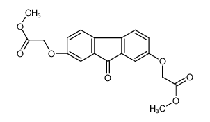 methyl 2-[7-(2-methoxy-2-oxoethoxy)-9-oxofluoren-2-yl]oxyacetate