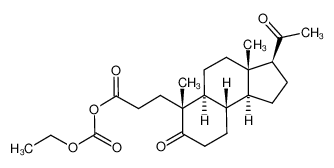 3,5-seco-4-norpregn-5,20-dioxo-3-(ethoxycarbonyl)carboxylate 1416955-18-4