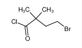 4-bromo-2,2-dimethylbutanoyl chloride 136530-90-0