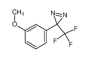 3-(3-methoxyphenyl)-3-(trifluoromethyl)diazirine 205485-24-1