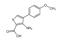 649757-61-9 spectrum, 3-amino-4-(4-methoxyphenyl)thiophene-2-carboxylic acid