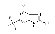 4-Chloro-2-mercapto-6-(trifluoromethyl)-benzimidazole 175135-18-9