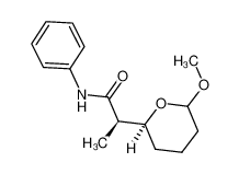(R)-2-((S)-6-Methoxy-tetrahydro-pyran-2-yl)-N-phenyl-propionamide