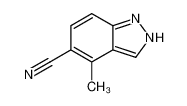 4-methyl-1H-indazole-5-carbonitrile 478837-29-5