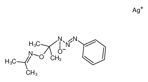 38534-58-6 structure, C12H17AgN4O2