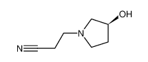 1-Pyrrolidinepropanenitrile,3-hydroxy-,(3S)-(9CI) 680223-72-7