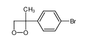 3-methyl-3-(p-bromophenyl)-1,2-dioxetane 81815-13-6