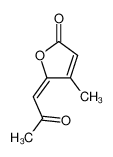 4-methyl-5-(2-oxopropylidene)furan-2-one 26474-45-3