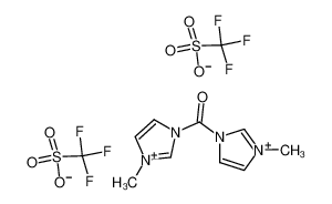 bis(3-methylimidazol-3-ium-1-yl)methanone,trifluoromethanesulfonate 120418-31-7