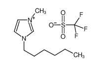 1-HEXYL-3-METHYLIMIDAZOLIUM TRIFLUOROMETHANESULFONATE 460345-16-8