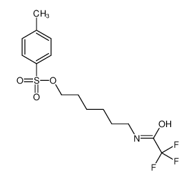 6-[(2,2,2-trifluoroacetyl)amino]hexyl 4-methylbenzenesulfonate 51224-09-0