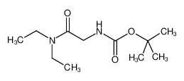 tert-butyl N-[2-(diethylamino)-2-oxoethyl]carbamate 500871-60-3