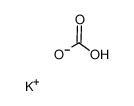 potassium hydrogencarbonate 298-14-6