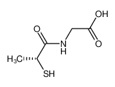R-(-)-N-(α-mercaptopropionyl)glycine 29335-92-0