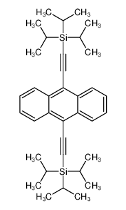 tri(propan-2-yl)-[2-[10-[2-tri(propan-2-yl)silylethynyl]anthracen-9-yl]ethynyl]silane