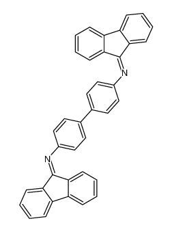 N-[4-[4-(fluoren-9-ylideneamino)phenyl]phenyl]fluoren-9-imine 41614-44-2