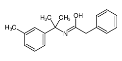 N-[2-(3-methylphenyl)propan-2-yl]-2-phenylacetamide