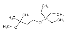 3-methoxy-3-methyl-1-(triethylsiloxy)butane 80920-24-7