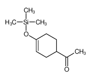 1-(4-trimethylsilyloxycyclohex-3-en-1-yl)ethanone 61692-28-2
