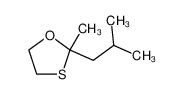 2-isobutyl-2-methyl-[1,3]oxathiolane 5721-87-9