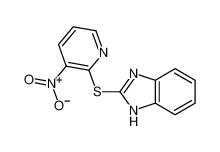 2-(3-nitropyridin-2-yl)sulfanyl-1H-benzimidazole 73768-75-9