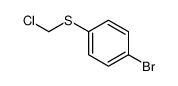 1-bromo-4-(chloromethylsulfanyl)benzene 27691-35-6