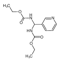 ethyl N-[(ethoxycarbonylamino)-pyridin-3-ylmethyl]carbamate 2744-17-4