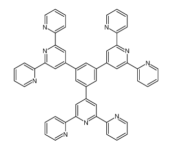 4-[3,5-bis(2,6-dipyridin-2-ylpyridin-4-yl)phenyl]-2,6-dipyridin-2-ylpyridine 142030-40-8