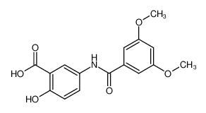 5-[(3,5-二甲氧苄基)氨基]-2-羟基-苯甲酸