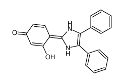 4-(4,5-diphenyl-1,3-dihydroimidazol-2-ylidene)-3-hydroxycyclohexa-2,5-dien-1-one 488787-64-0