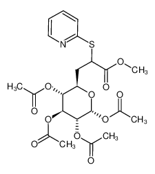165319-86-8 structure, C22H27NO11S