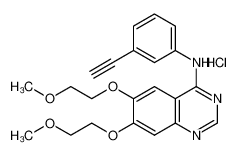 erlotinib hydrochloride 183319-69-9