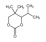 5,5-dimethyl-4-propan-2-yl-1,3-dioxan-2-one 32368-14-2