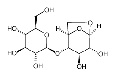 (2S,4S,5S)-2-[[(2S,3R,5R)-3,4-dihydroxy-6,8-dioxabicyclo[3.2.1]octan-2-yl]oxy]-6-(hydroxymethyl)oxane-3,4,5-triol 35405-71-1