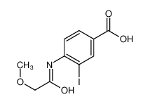 3-iodo-4-[(2-methoxyacetyl)amino]benzoic acid 1131614-49-7