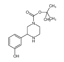 3-(3-羟基苯基)-哌嗪-1-羧酸叔丁酯