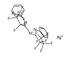502455-08-5 structure, C20H10AgF14N3