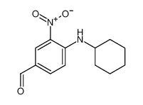 4-(cyclohexylamino)-3-nitrobenzaldehyde 509094-03-5