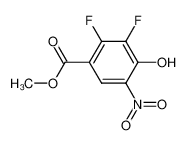 2,3-difluoro-4-hydroxy-5-nitro-benzoic acid methyl ester 284030-64-4