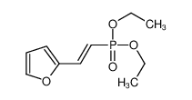 2-(2-diethoxyphosphorylethenyl)furan 71755-92-5