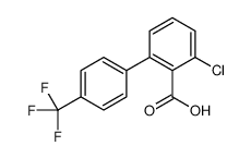 2-chloro-6-[4-(trifluoromethyl)phenyl]benzoic acid 1261493-08-6