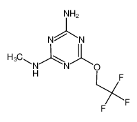 N-甲基-6-(2,2,2-三氟乙氧基)-1,3,5-三嗪-2,4-二胺