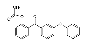 2-(3-苯氧基苯甲酰基)苯基乙酸酯